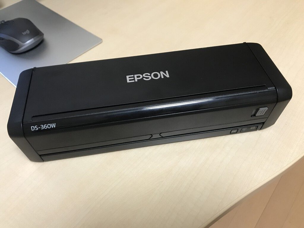 バーゲンセール EPSON スキャナー DS-360W シートフィード A4両面 Wi-Fi対応 コードレス