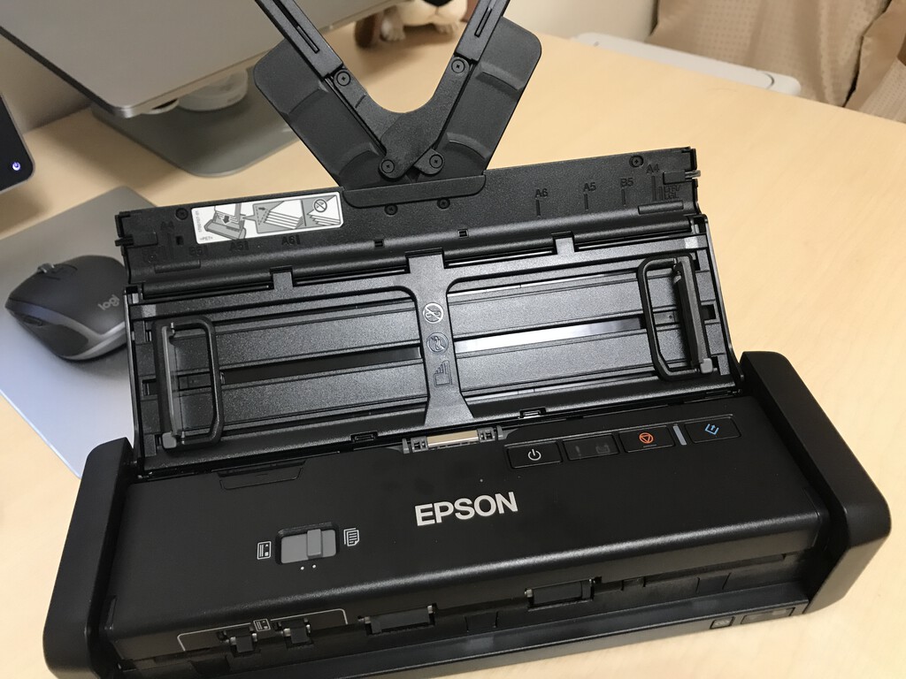 最高品質の EPSON スキャナー DS-360W シートフィード A4両面 Wi-Fi対応 コードレス