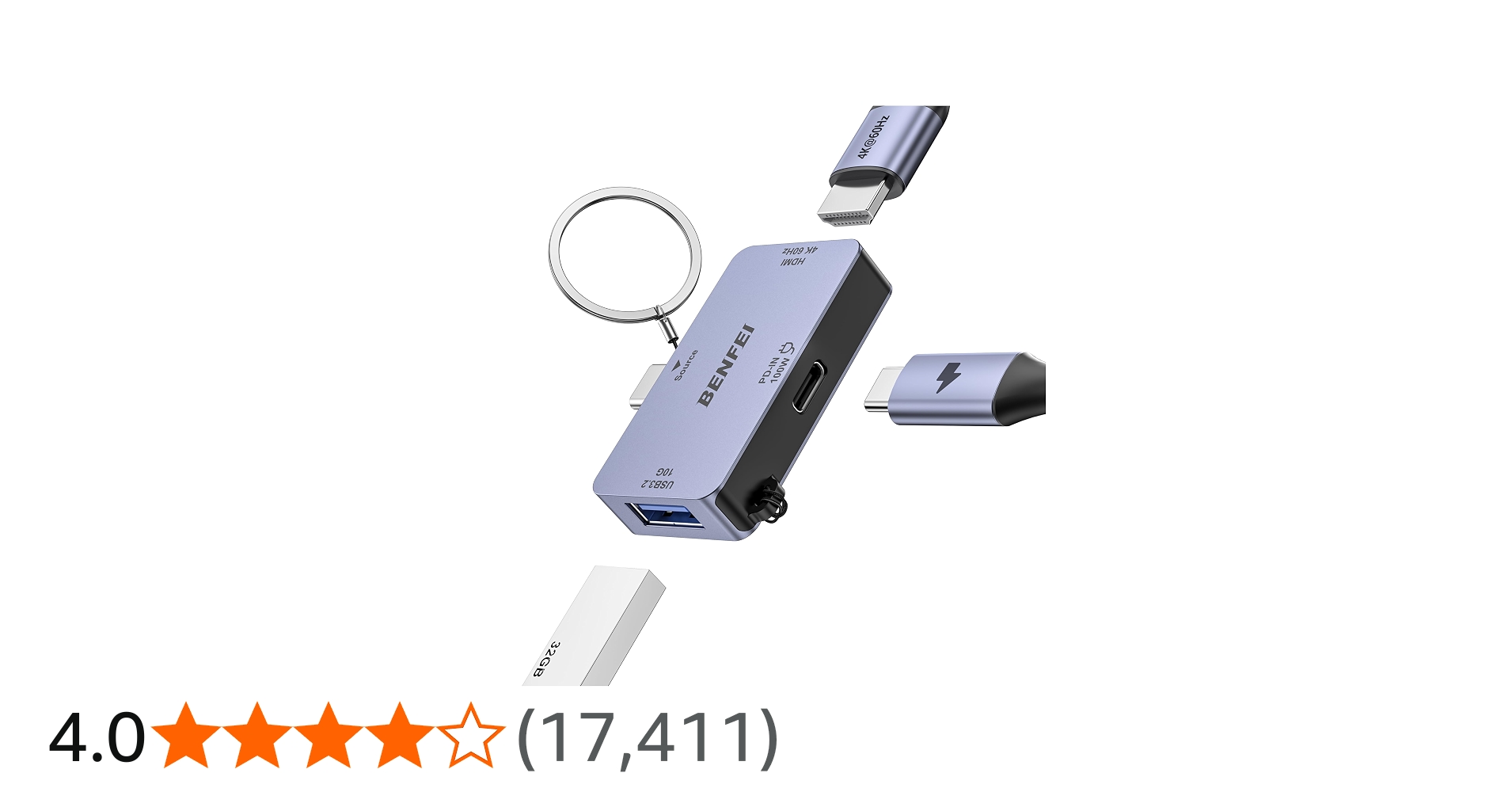 BENFEI 3in1 USB C Hub 雑感 | hyt adversaria